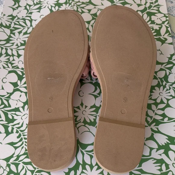 Seychelles Bellissima Blush Braided Slide Sandals NWOB Sz 9 - Picture 5 of 6